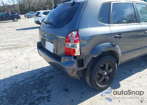 2007 Hyundai Tucson Gls из США, поврежденный, VIN KM8JM12B77U522751